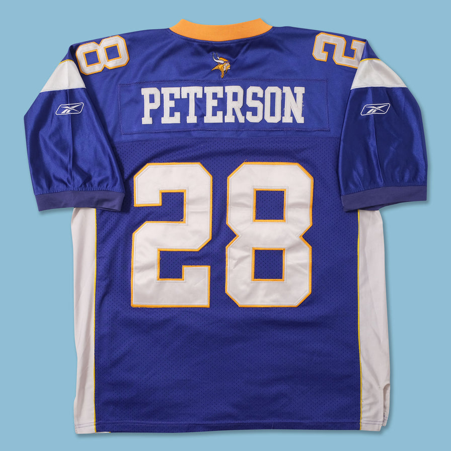 Vintage Reebok Minnesota Vikings Peterson Jersey XXL 