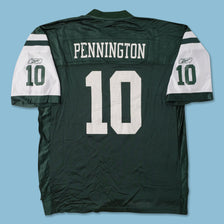 Vintage Reebok New York Jets Pennington Jersey 3XL 