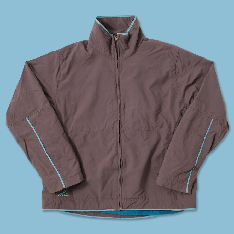 Vintage Women's adidas Fleece Lined Jacket Medium 