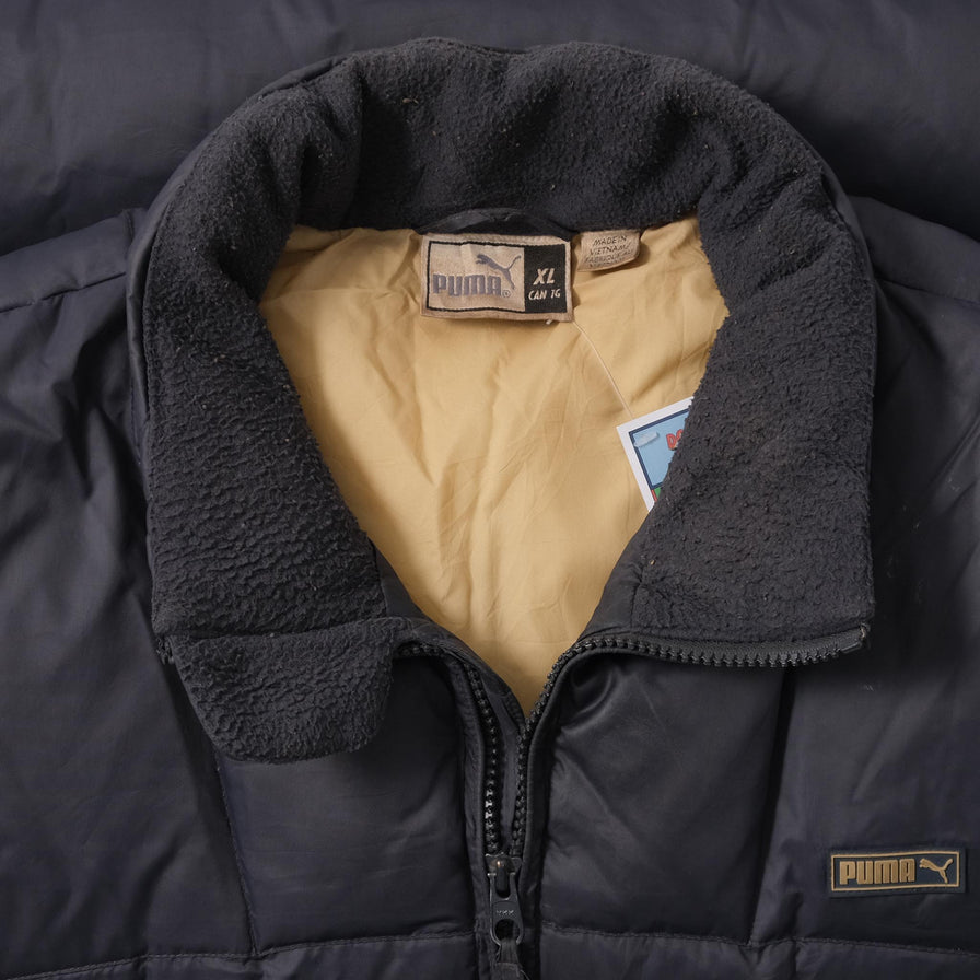Vintage Puma Puffer Jacket XLarge 