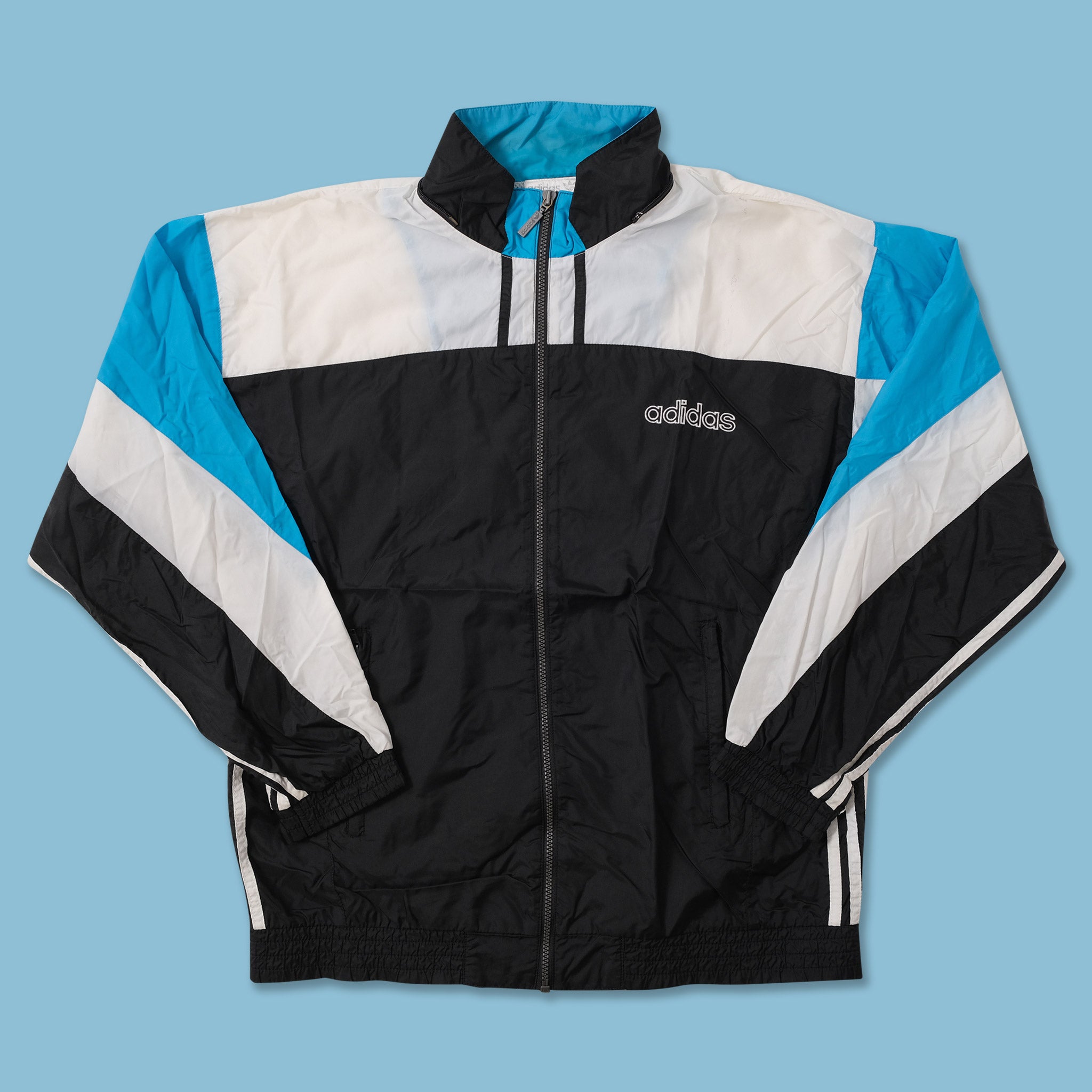トップス adidas/vintage/old/track jacket Adidas Jacket Vintage Retro Tracksuit Top Old School Track