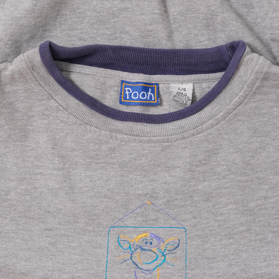 Vintage Pooh Sweater Large 