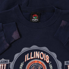 Vintage University of Illinois Sweater Large 