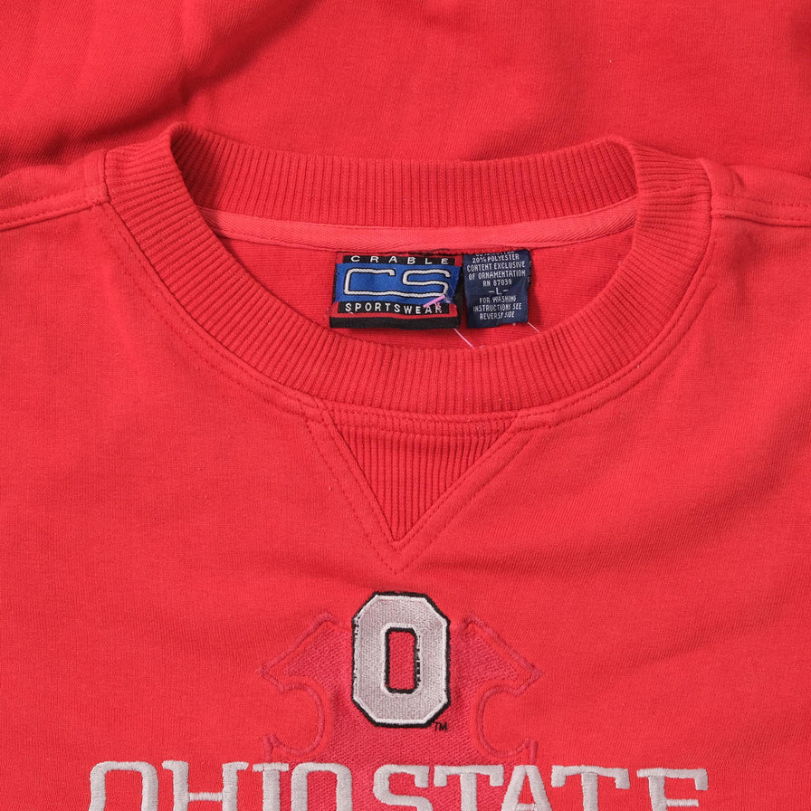 Vintage Ohio State Buckeyes Sweater Large 
