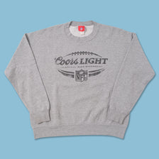 Vintage Coors Light NFL Sweater Large 