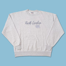 Vintage North Carolina Tar Heels Sweater Large 