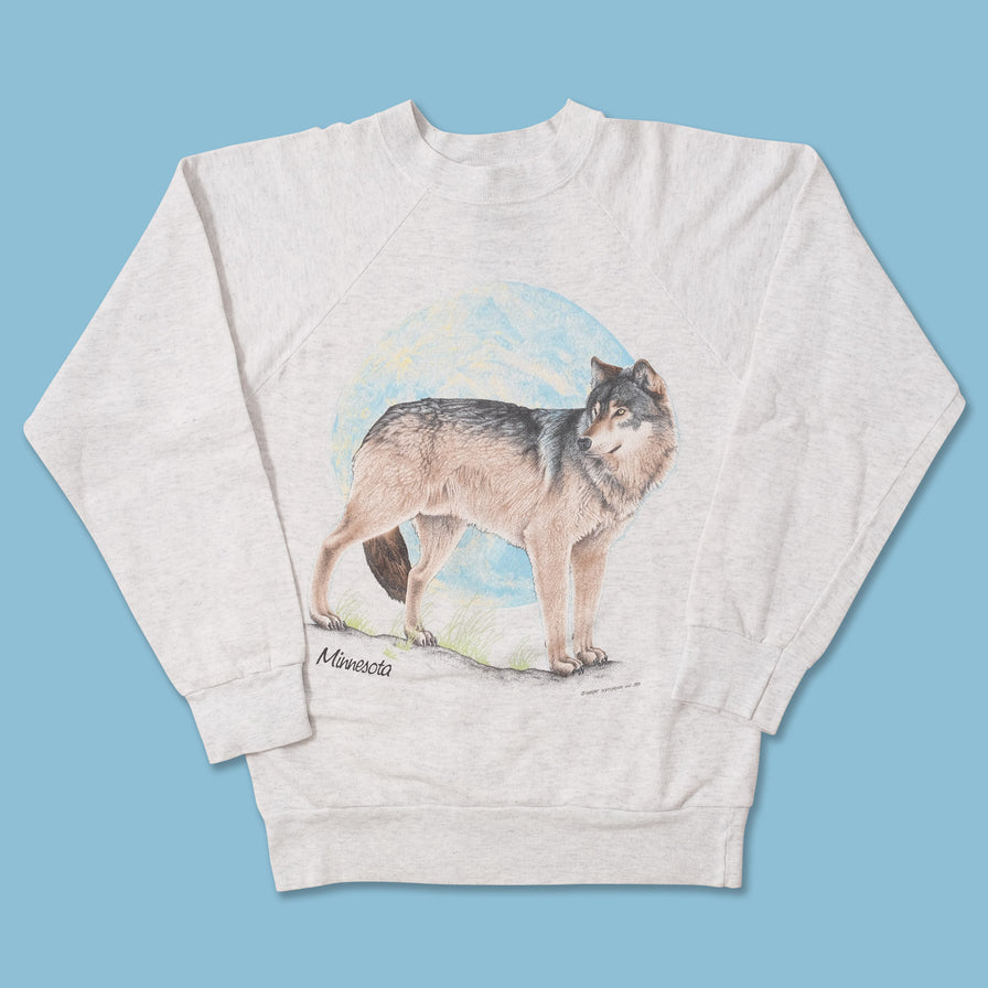 Vintage Wolf Sweater XSmall 