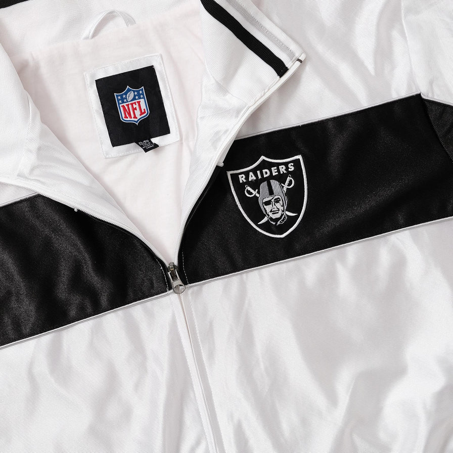 Vintage Oakland Raiders Track Jacket XLarge 