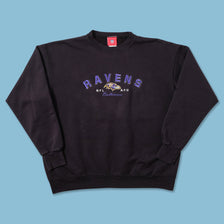 Vintage Baltimore Ravens Sweater Large 