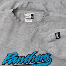 Vintage Puma Carolina Panthers Sweater XLarge 