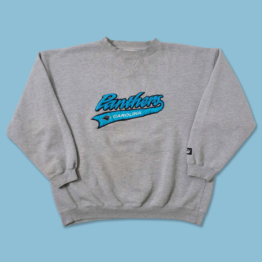 Vintage Puma Carolina Panthers Sweater XLarge 