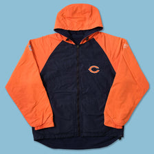Vintage Reebok Chicago Bears Padded Jacket Medium 
