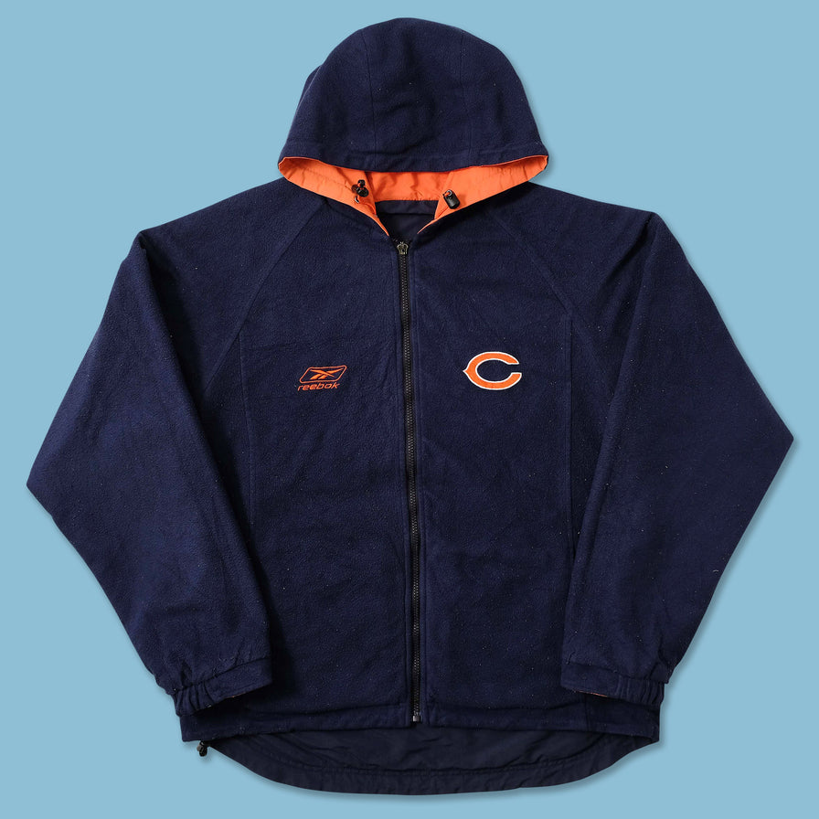 Vintage Reebok Chicago Bears Padded Jacket Medium 
