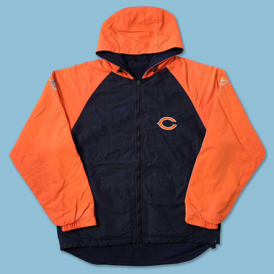Vintage Reebok Chicago Bears Padded Jacket Medium 