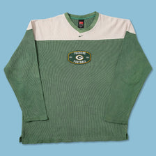 Vintage Nike Greenbay Packers Longsleeve XLarge 