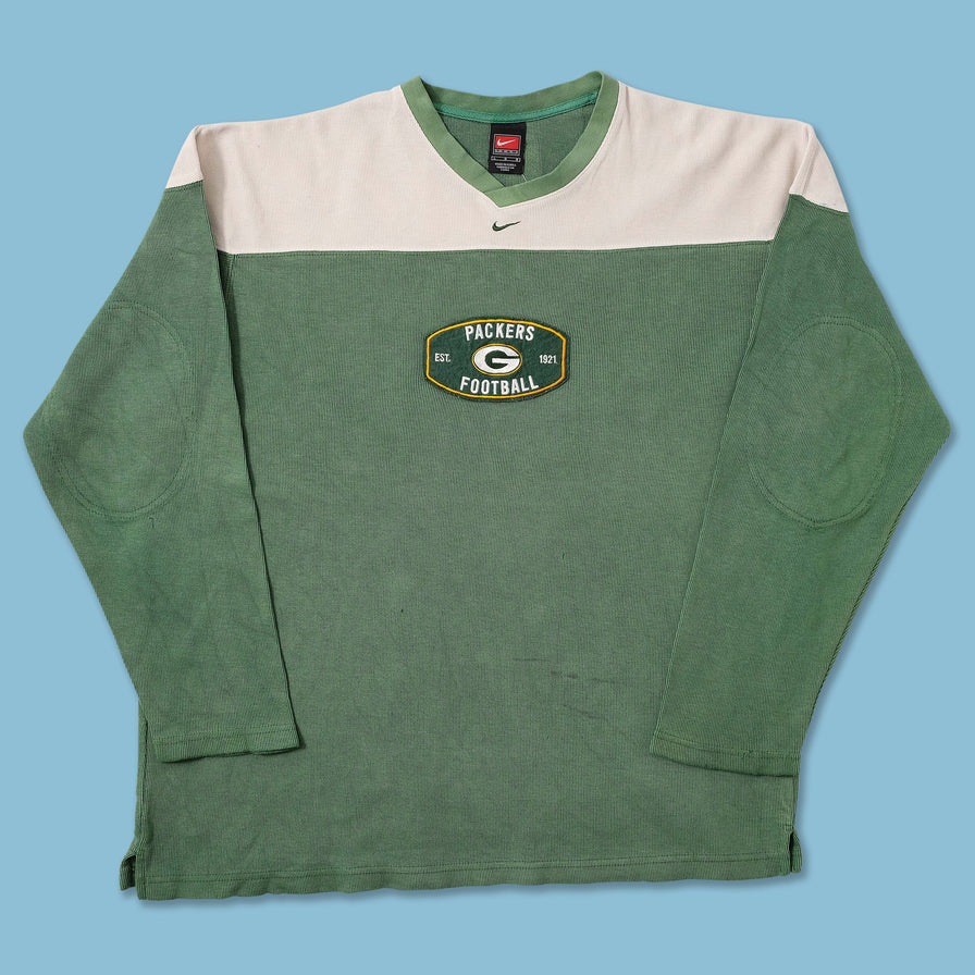 Vintage Nike Greenbay Packers Longsleeve XLarge 