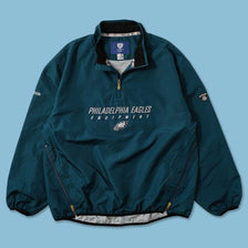 Vintage Reebok Philadelphia Eagles Windbreaker Large 
