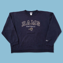Vintage Reebok St. Louis Rams Sweater XXL 