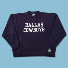 Vintage Reebok Dallas Cowboys Sweater XLarge 