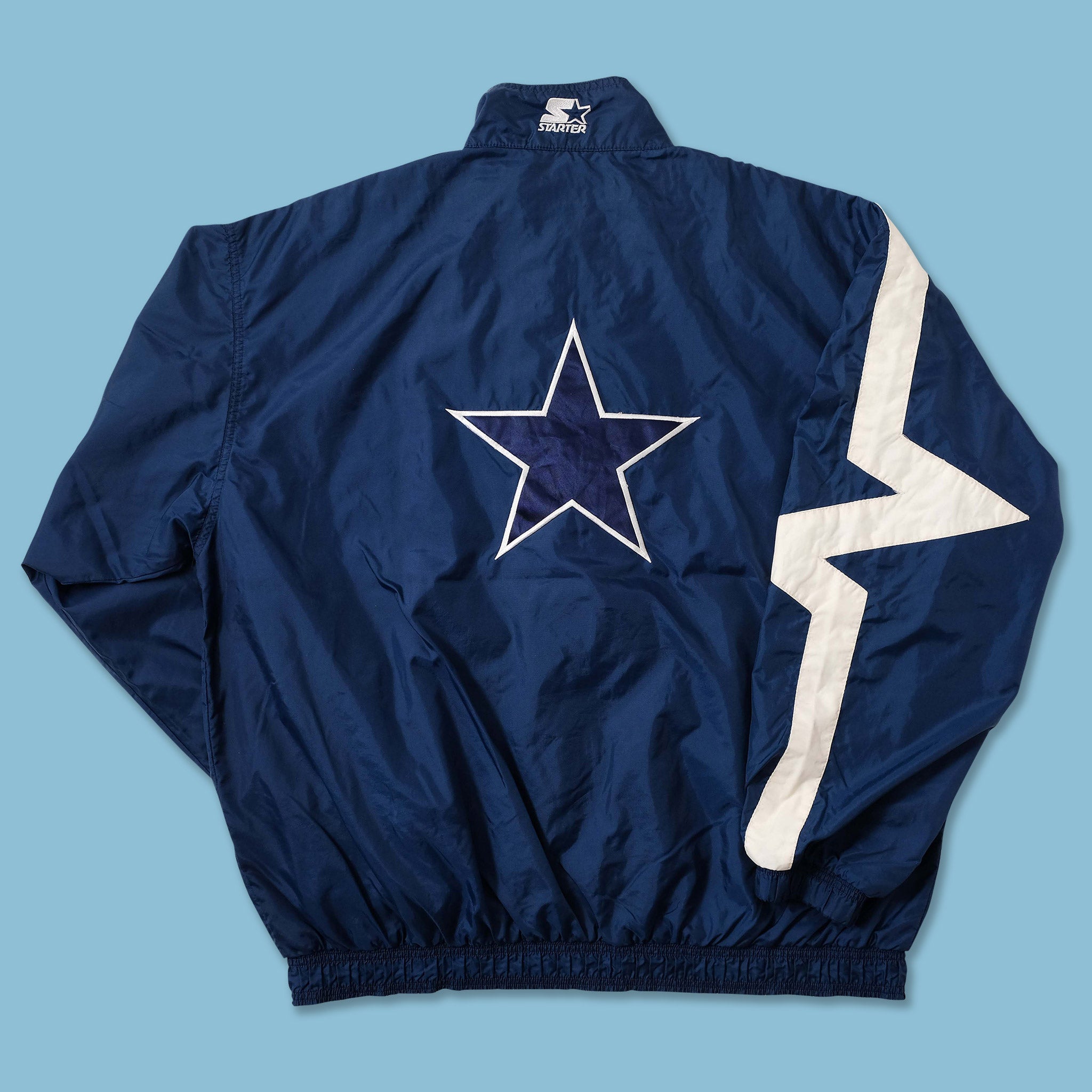 Dallas Cowboys Vintage Starter Track Suit Top L -   Denmark