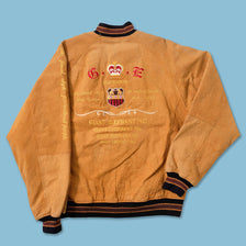 Vintage Suede Varsity Jacket Medium 