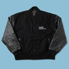 Vintage Wool Leather Varsity Jacket XXL 