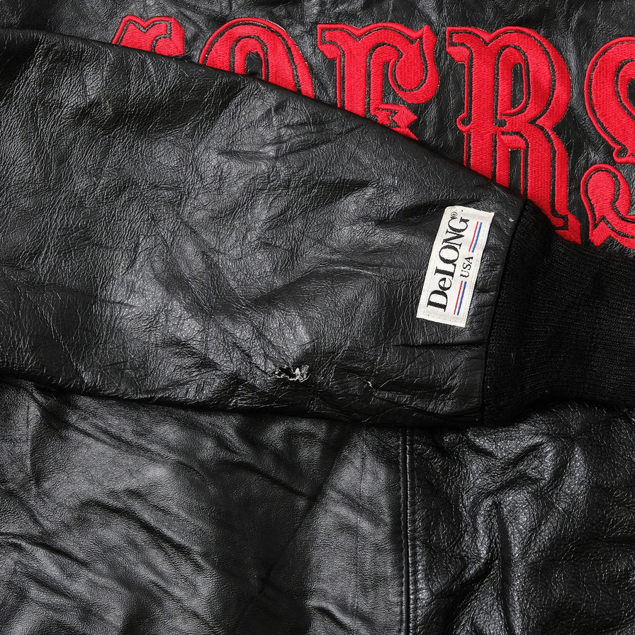 Vintage San Francisco 49ers Leather Jacket Small 