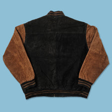 Vintage Suede Varsity Jacket XXL 