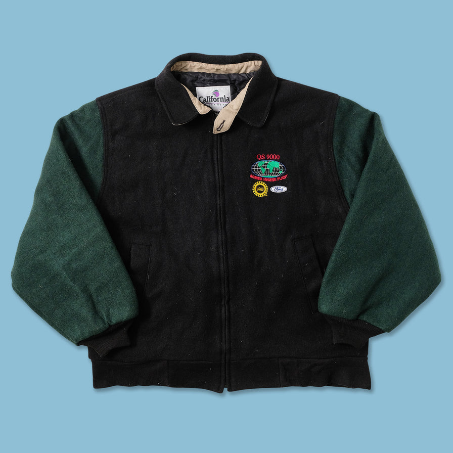 Vintage Wool Varsity Jacket Large 