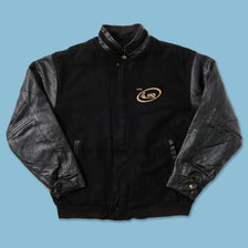 Vintage Wool Leather Varsity Jacket Large 