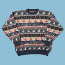 Vintage Knit Sweater Large 