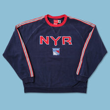 Vintage Reebok New York Rangers Sweater Large 