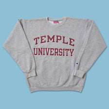Women's Champion Temple University Sweater Medium 