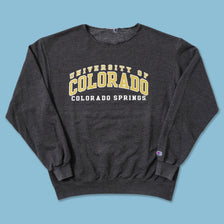 Vintage Champion University of Colorado Sweater Large 