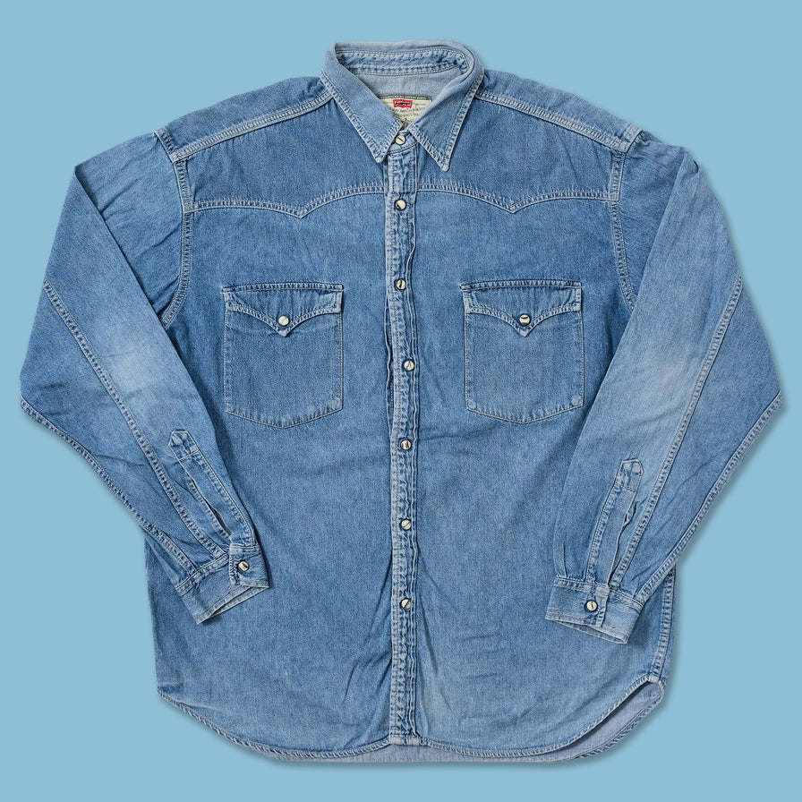 Vintage Levis Denim Shirt XLarge 