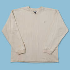 Vintage Nike Mini Swoosh Sweater Large / XLarge - Double Double Vintage