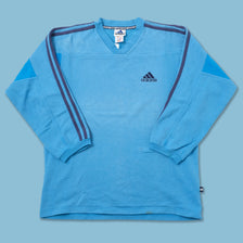 Vintage adidas V-Neck Sweater Large - Double Double Vintage