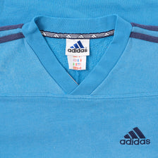 Vintage adidas V-Neck Sweater Large - Double Double Vintage