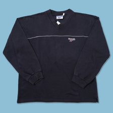 Vintage Reebok V-Neck Sweater XLarge - Double Double Vintage