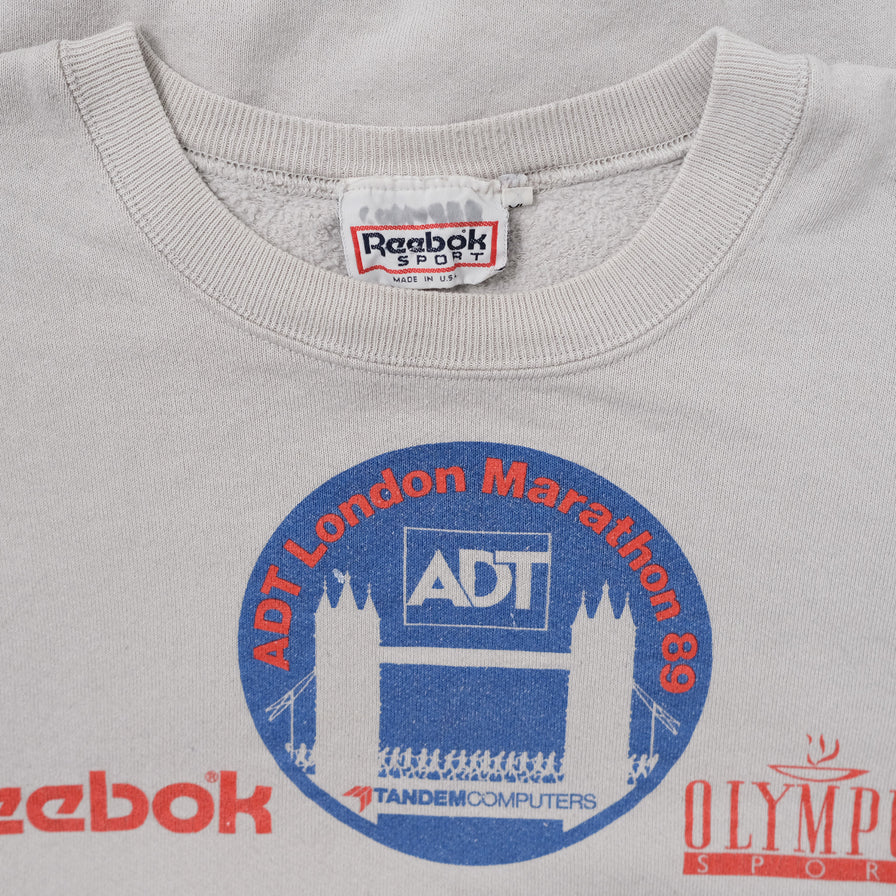 Vintage 1989 Reebok Sweater Large - Double Double Vintage