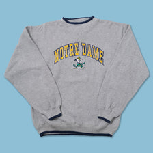 Vintage Notre Dame Sweater Large - Double Double Vintage