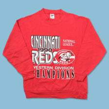 Vintage 1990 Women's Cincinnati Reds Small - Double Double Vintage