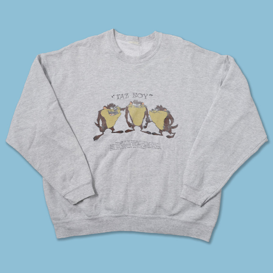 Vintage Taz Boy Sweater XLarge - Double Double Vintage