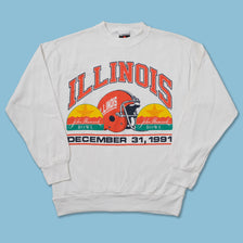 Vintage 1991 Illinois Sweater Large - Double Double Vintage
