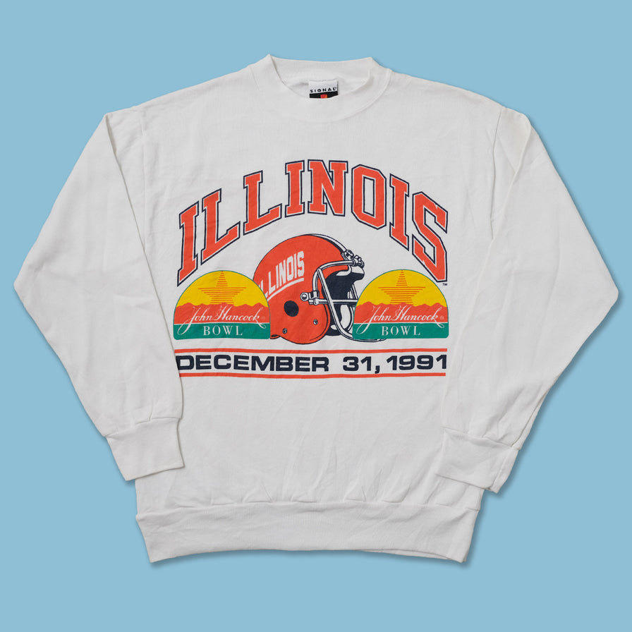 Vintage 1991 Illinois Sweater Large - Double Double Vintage