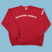 Vintage Marine Corps Sweater Large - Double Double Vintage