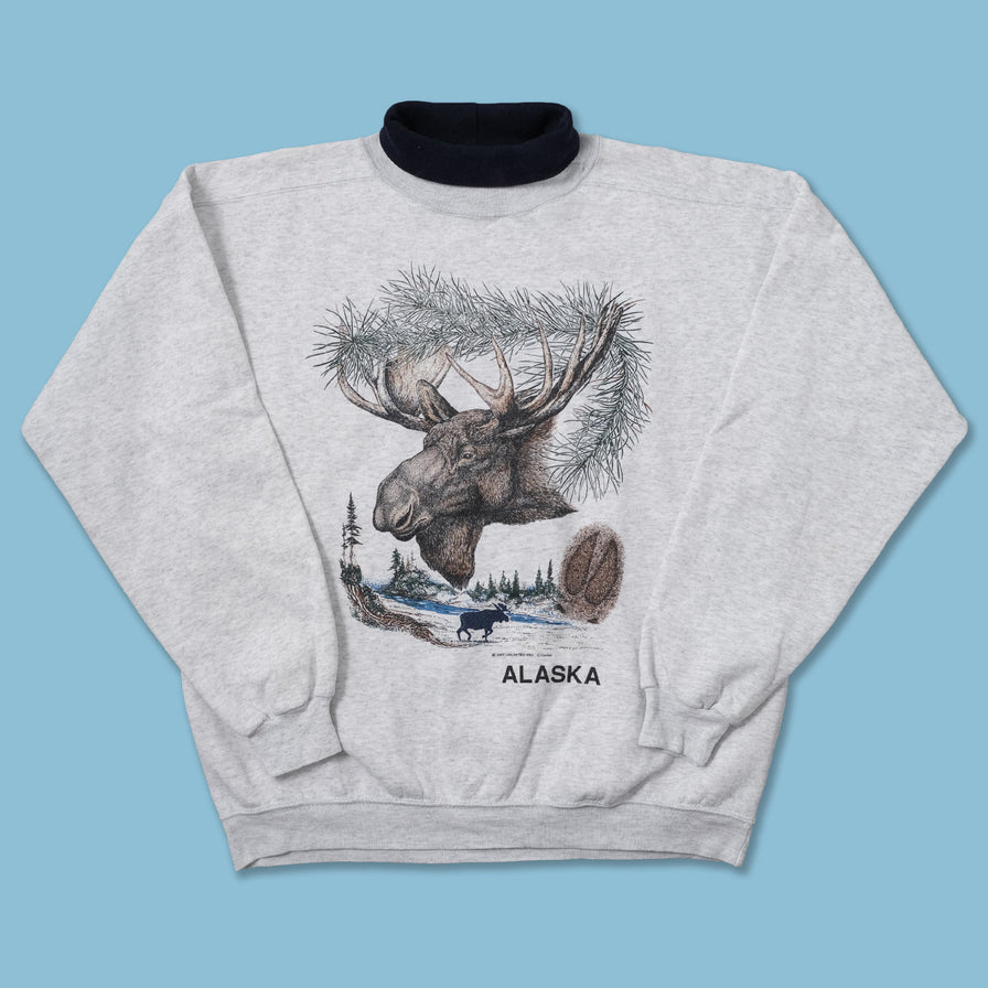 Vintage 1994 Alaska Turtleneck Sweater Large - Double Double Vintage