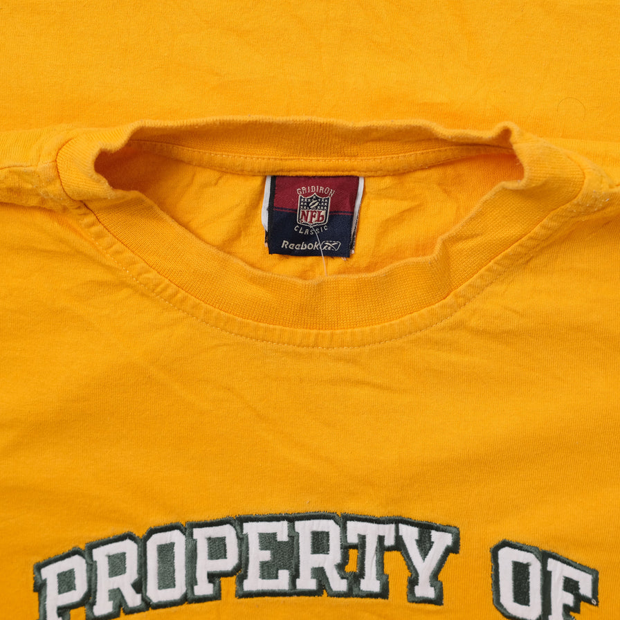 Vintage Reebok Packers T-Shirt Small - Double Double Vintage