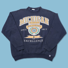 Vintage Michigan Sweater XLarge - Double Double Vintage