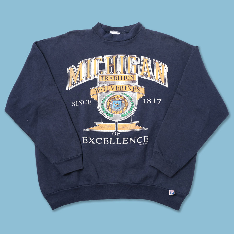 Vintage Michigan Sweater XLarge - Double Double Vintage